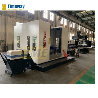 1 Máquina de fresado horizontal de mesa de trabajo con control CNC y desplazamiento de la mesa Y 2500 mm fabricado