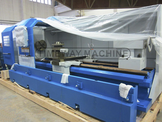 Torno CNC de metal Equipo Viaje X Eje 420 mm para el torno horizontal de trabajo pesado AK-1000