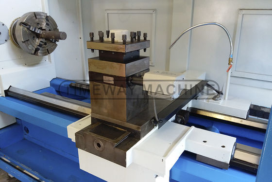 Torno CNC de metal Equipo Viaje X Eje 420 mm para el torno horizontal de trabajo pesado AK-1000