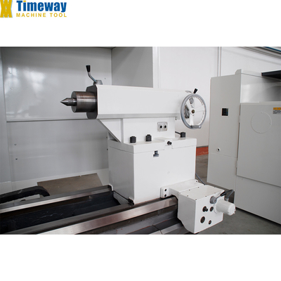 Procesamiento de metales de trabajo pesado simplificado cama plana máquina de torno horizontal CNC AK-1600B