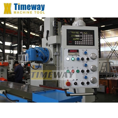 BM715 Maquina de fresado vertical de tipo cama con rango de velocidad del husillo 6-1500 rpm y solicitud de Cusomer
