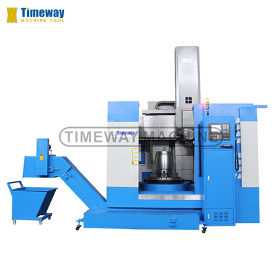 VLK800E Torno CNC vertical de alta precisión con precisión de posicionamiento de desplazamiento de 800 mm ± 0.01