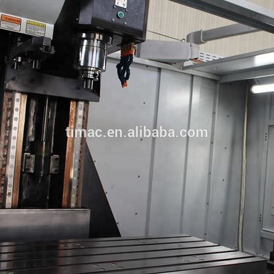 Tipo de disco ATC 1360x700mm Centro de mecanizado vertical VMC para fresadora CNC de trabajo pesado