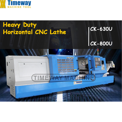 520 mm de ancho de la cama cama plana CNC torno con 3000kg Max. Capacidad de peso
