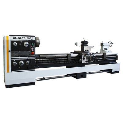 Largo girado 1450mm Torno de lecho de brecha de alta precisión con manejo y oscilación fáciles 800mm