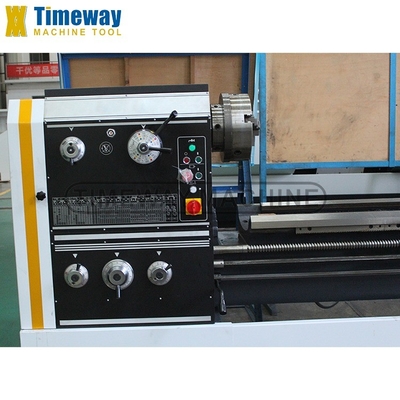 Largo girado 1450mm Torno de lecho de brecha de alta precisión con manejo y oscilación fáciles 800mm