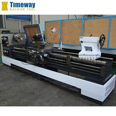 Largo girado 1450mm Torno de lecho de brecha de alta precisión con manejo y oscilación fáciles 800mm