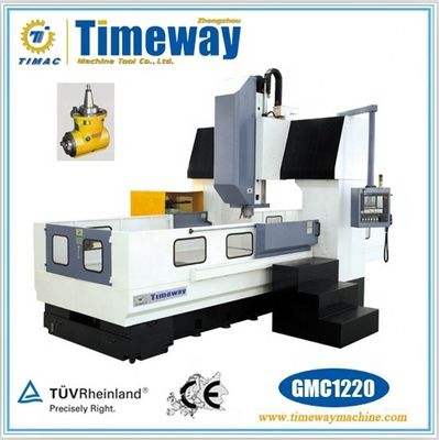 Centro de mecanizado CNC de doble columna con capacidad para 24 cargadores de herramientas
