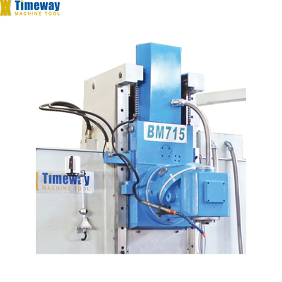 7300 kg peso BM715 fresadora vertical para el procesamiento de metales versátiles