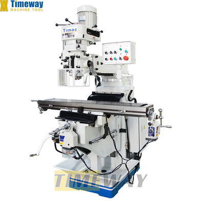 Máquina de fresado de torreta versátil M320-1520x1550x2080mm Tamaño con cabeza de molino giratorio