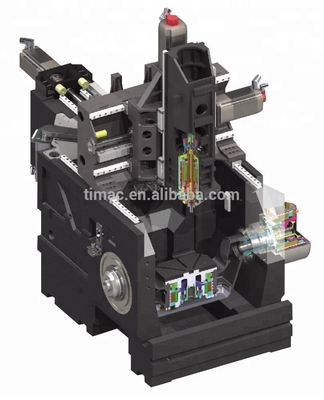 16kW China GNC61CNC Sistema CNC Cinco Ejes Centro de mecanizado vertical para el corte de velocidad