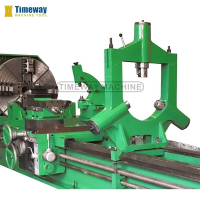 Torno de giro horizontal manual de alta capacidad para piezas de trabajo de hasta 11800 mm