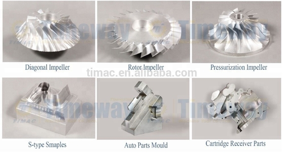 Centro de mecanizado CNC vertical de cinco ejes para la producción de lotes pequeños