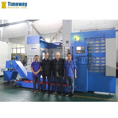 Máquina de torno vertical de columna única de alta precisión con controlador CNC FANUC Siemens