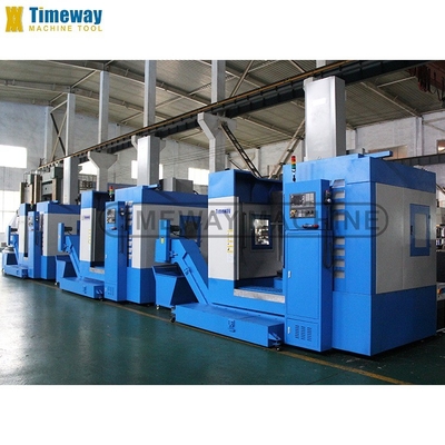 Máquina de torno vertical de columna única de alta precisión con controlador CNC FANUC Siemens