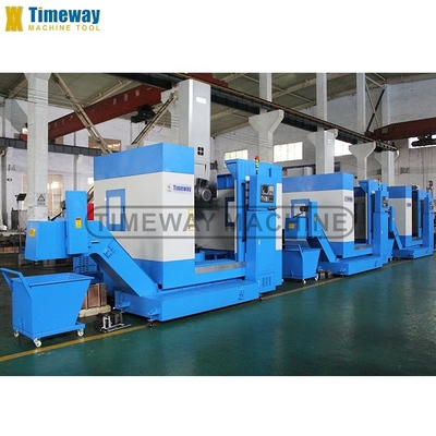 Máquina de torno vertical de columna única de alta precisión con controlador CNC FANUC Siemens