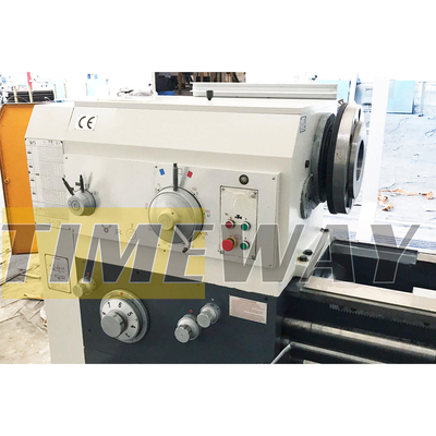 Máquina de tornos horizontales de trabajo pesado manual para tornos para metal