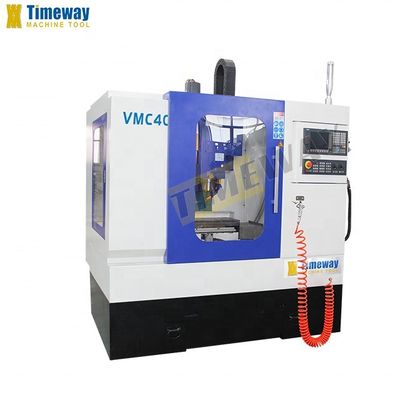 24 Revista de herramientas Capacidad VMC400 Centro de mecanizado vertical con 2.2Kw de alta precisión