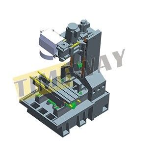 24 Revista de herramientas Capacidad VMC400 Centro de mecanizado vertical con 2.2Kw de alta precisión