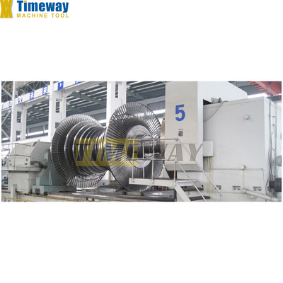 Máquina de procesamiento de metales AK-2200H Torno CNC de trabajo pesado con 725 mm de recorrido por eje X