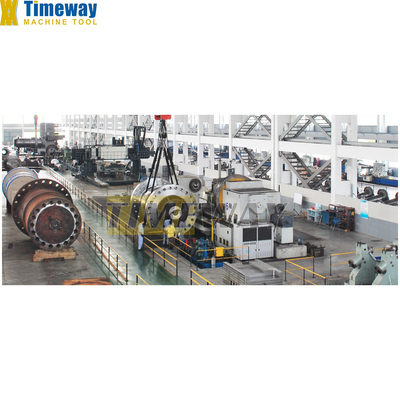 Máquina de procesamiento de metales AK-2200H Torno CNC de trabajo pesado con 725 mm de recorrido por eje X