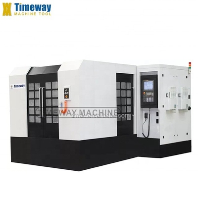 Centro de maquinaria horizontal CNC con centro de mecanizado de mesa de intercambio 7.5/11kw