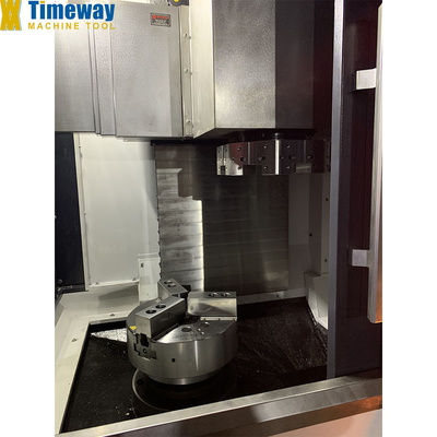 2200 kg Máximo peso de la pieza de trabajo VTC400 Torno vertical CNC para fabricación de trabajo pesado