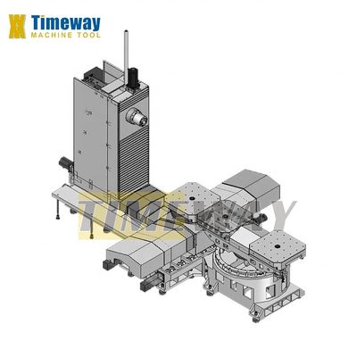Velocidad de alimentación del eje X/Y/Z y centro de la máquina horizontal multifuncional de 1 a 5000 mm/min