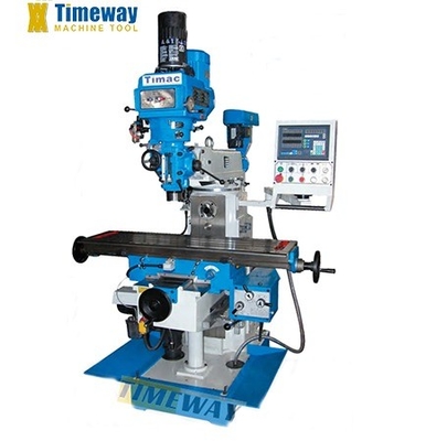 Máquina de fresado de torreta vertical de tamaño de mesa de 320x1250 mm TM700 para mecanizado ligero