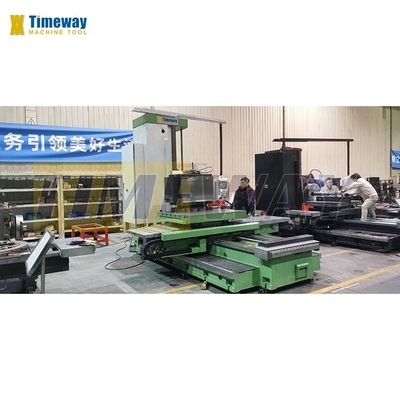 Guía de tipo integral económica Máquina de perforación y fresado horizontal con pantalla digital