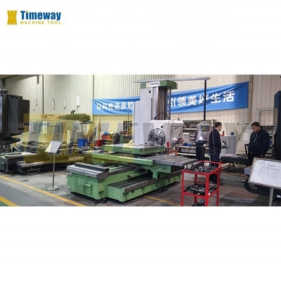 Guía de tipo integral económica Máquina de perforación y fresado horizontal con pantalla digital