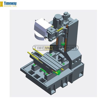 Centro de mecanizado vertical con sistema de control CNC GSK de talleres de reparación de máquinas