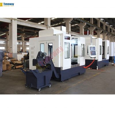 Máquina de fresado vertical de metal de 500 mm con precisión de posicionamiento de 0,005 mm