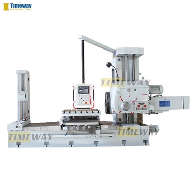 Máquina de perforación horizontal de metal con CE Talleres de reparación de maquinaria Diseño duradero 2 ejes