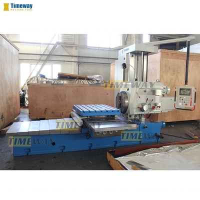 Máquina de perforación horizontal de metal con CE Talleres de reparación de maquinaria Diseño duradero 2 ejes