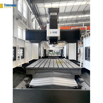 Centro de mecanizado de alta precisión de tipo pórtico de tres ejes máquina de fresado CNC de China
