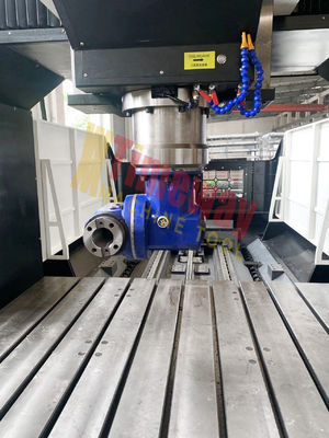 Centro de mecanizado de alta precisión de tipo pórtico de tres ejes máquina de fresado CNC de China