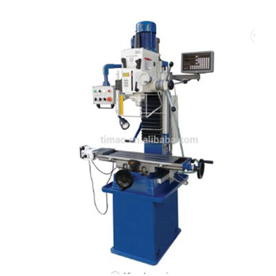 Máquina de fresado de perforación multifunción azul y blanco con CNC normal