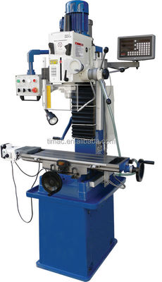 Máquina de fresado de perforación multifunción azul y blanco con CNC normal