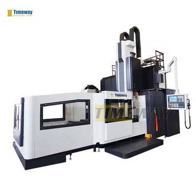 Máquina de fresado de tipo de pórtico de gran tamaño para desplazamiento transversal Y 1000 y desplazamiento de mesa X mm 1000