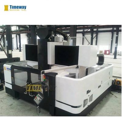 Máquina de fresado de portales CNC de alta precisión de 3 ejes con precisión de posicionamiento de 0,04 mm