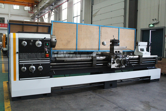 BL-800B Tipo de embrague máquina de tornillo de lecho abierto con perforación de husillo de 82 mm y peso de 3300 kg