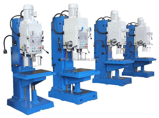 Diámetro máximo de perforación. mm 63 Diseño de la máquina de perforación vertical de rodilla tipo caja-columna