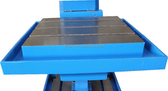 Diámetro máximo de perforación. mm 63 Diseño de la máquina de perforación vertical de rodilla tipo caja-columna