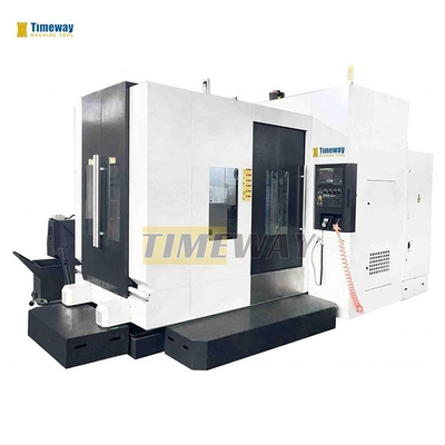Centro de mecanizado horizontal CNC de tamaño de mesa de 500*500 mm con capacidad para 24 cargadores de herramientas
