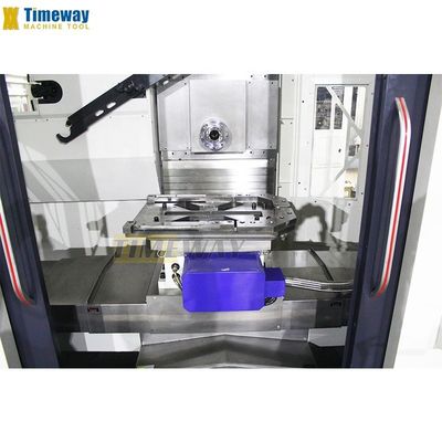 Centro de mecanizado de metales con 0,005 mm de repetibilidad y 0 6000 rpm de velocidad del husillo