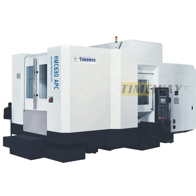 Mecanizado de metales Centro de mecanizado CNC horizontal con tamaño de mesa de 630x630mm en línea