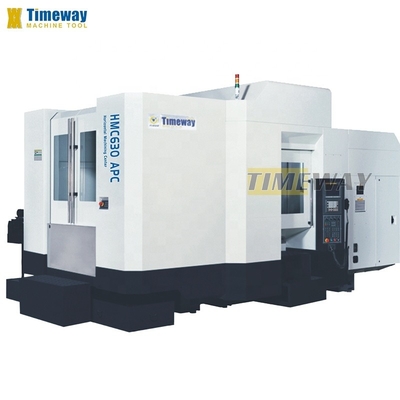 Mecanizado de metales Centro de mecanizado CNC horizontal con tamaño de mesa de 630x630mm en línea