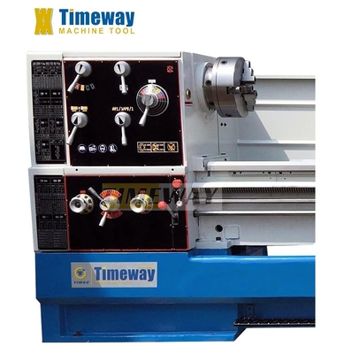 Max. Swing Over Gap 1035mm Torno de silla para metal CL-800 D1-8 Nosa de eje