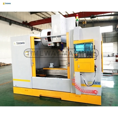 Centro de mecanizado vertical CNC con controlador FANUC ±0,008 Precisión de posicionamiento mm